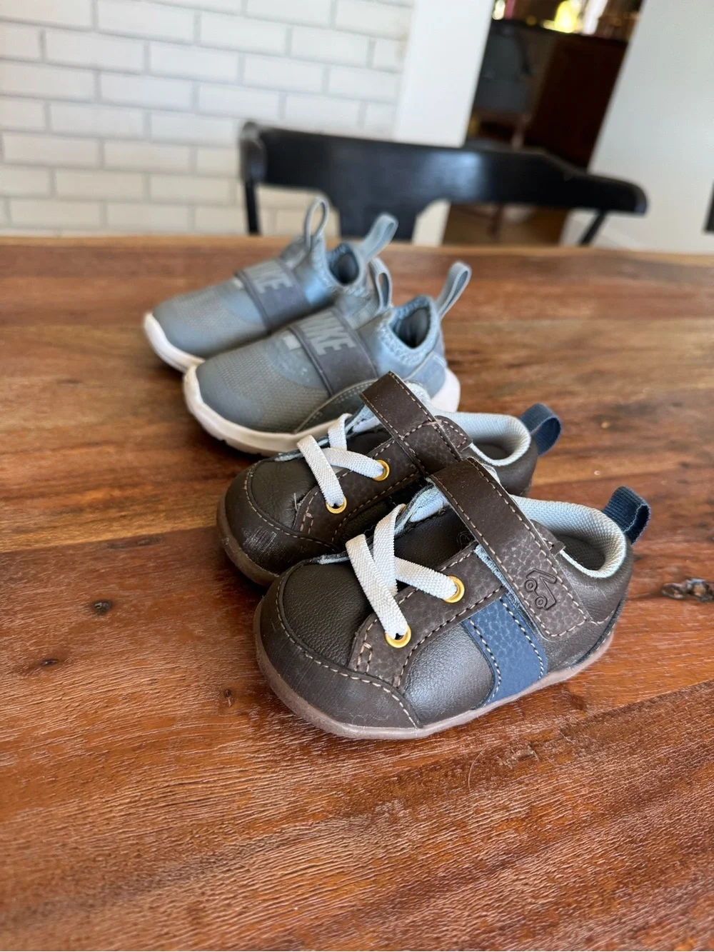 Baby Boy Shoe Bundle Nike + See Kai Run Size 4